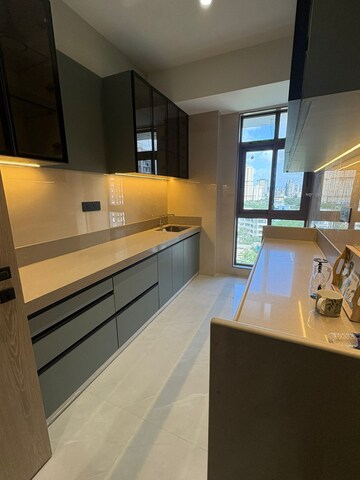 Kitchen in 3 BHK Apartment at Shreeji Sky Rise, Kandivali West – for Sale