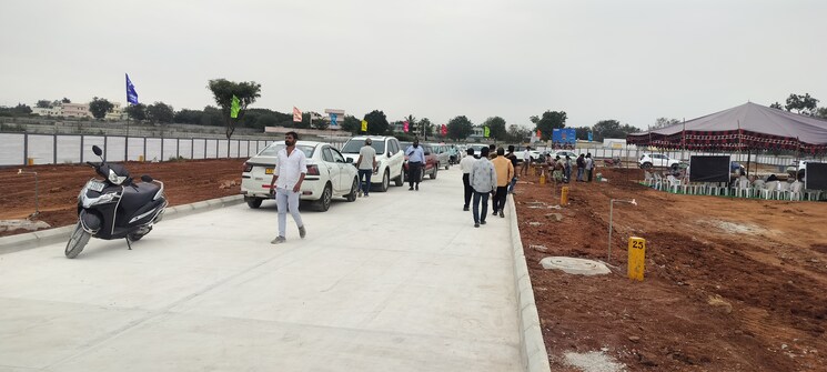 Exterior View, victory-heights  150 Sq.Yd. Plot In Shadnagar Hyderabad 9726411