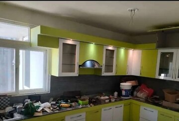 Kitchen in 3 BHK Apartment at Hazratganj – for Rent