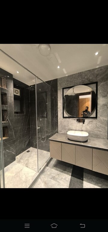 Bathroom in 4 BHK Builder Floor at Greater Kailash I – for Sale