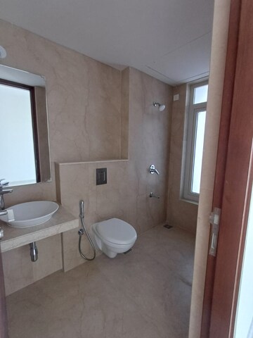 Bathroom in 3 BHK Apartment at Sheth Zuri, Laxmi Nagar – for Rent