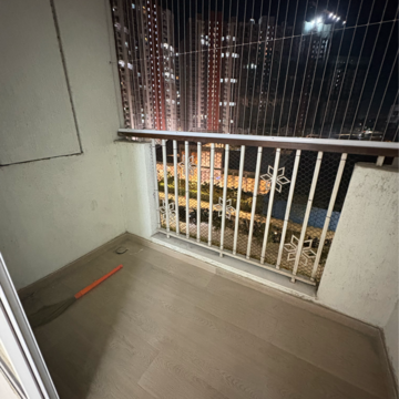 Balcony in 1 BHK Apartment at Lodha Codename Premier, Mangaon – for Rent