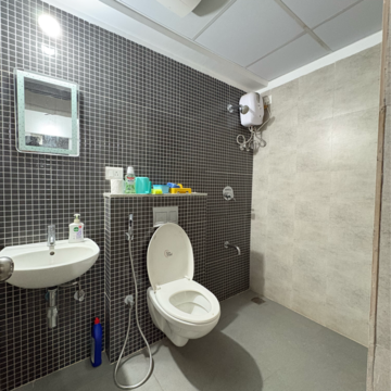 Bathroom in 2 BHK Apartment at Lodha Palava Fresca, Taloja Bypass Road – for Rent