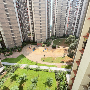 Balcony in 2.5 BHK Apartment at Lodha Codename Premier, Mangaon – for Rent