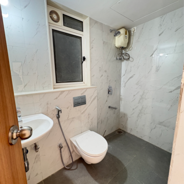 Bathroom in 2.5 BHK Apartment at Lodha Codename Premier, Mangaon – for Rent