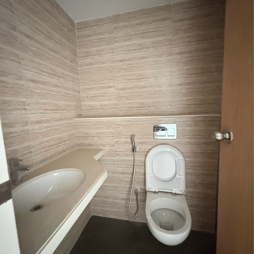 Bathroom in 2.5 BHK Apartment at Lodha Codename Premier, Mangaon – for Rent