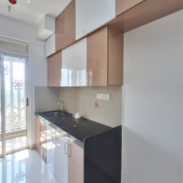Kitchen in 2 BHK Apartment at Lodha Codename Premier, Mangaon – for Rent