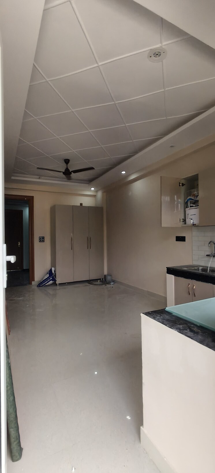Kitchen, unitech-infospace 1 Bedroom 900 Sq.Ft. Builder Floor In Sector 21 Gurgaon 9726534