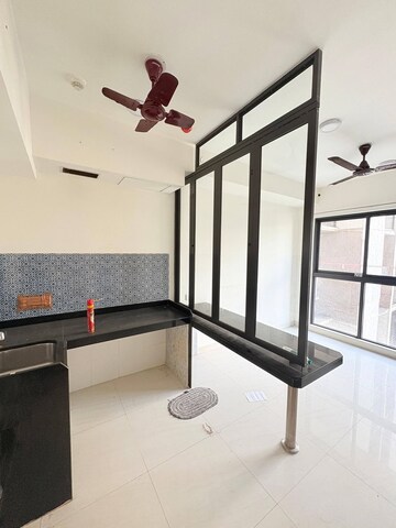 Kitchen in 1 BHK Apartment at Lodha Crown Quality Homes, Majiwada – for Rent