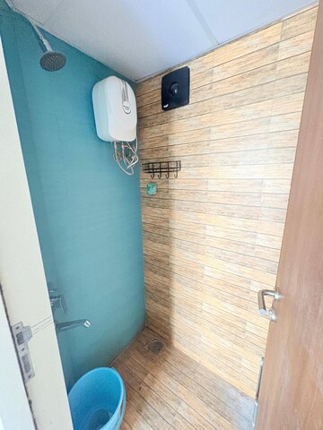 Bathroom in 1 BHK Apartment at Lodha Crown Quality Homes, Majiwada – for Rent