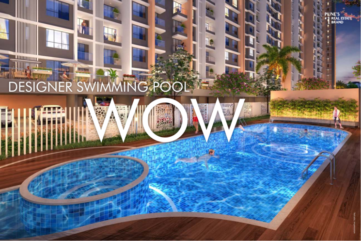 Swimming Pool, vtp-volare 3 Bedroom 870 Sq.Ft. Apartment In Mahalunge Pune 9726610