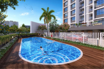 Swimming Pool in 4 BHK Apartment at VTP Monarque, Mahalunge – for Sale