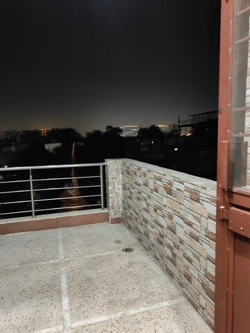 Balcony in 1 RK Independent House at Sarita Vihar – for Rent