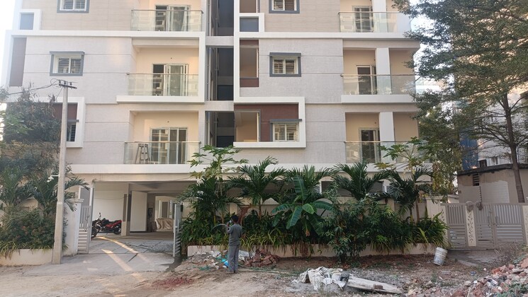Exterior View, svs-ample-homes 2 Bedroom 950 Sq.Ft. Apartment In Chanda Nagar Hyderabad 9726670