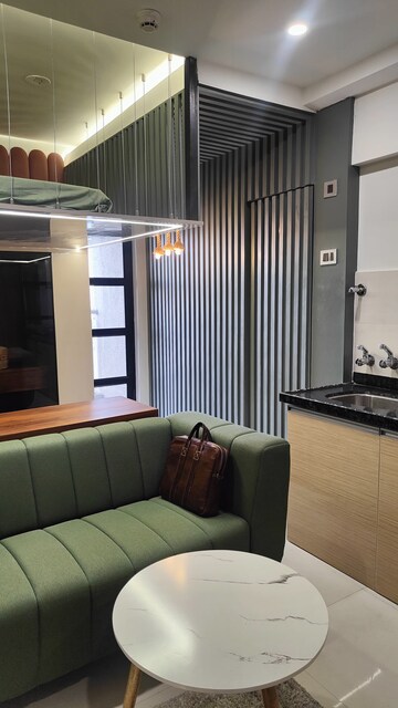 Kitchen in Studio Apartment at Wadgaon Sheri – for Rent