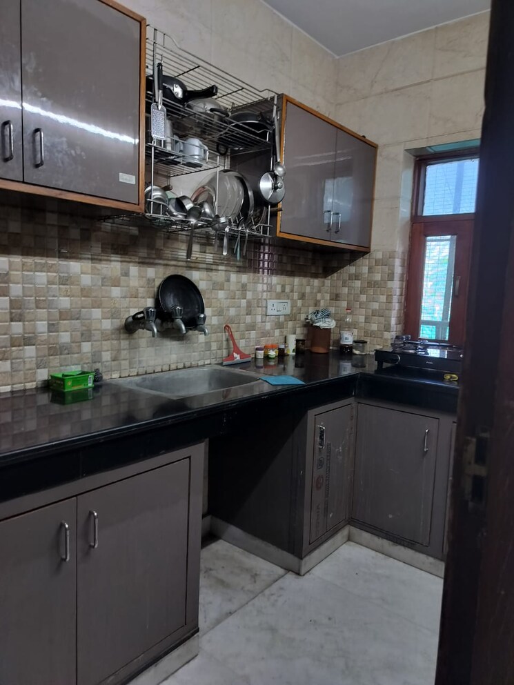 Kitchen, kalkaji 1 Bedroom 600 Sq.Ft. Builder Floor In Kalkaji Delhi 9726843