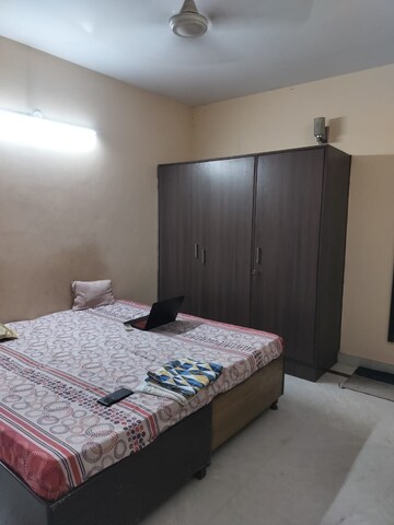 Bedroom in 1 BHK Builder Floor at Kalkaji – for Rent