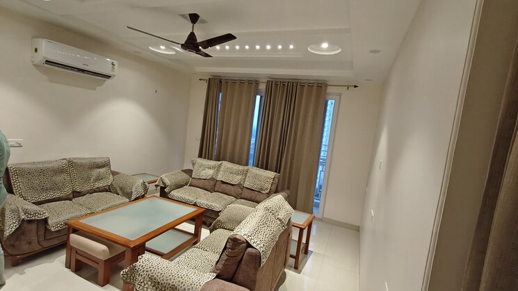 Living Room, ansal-api-celebrity-garden-block-j 3 Bedroom 1400 Sq.Ft. Apartment In Sushant Golf City Lucknow 9726859