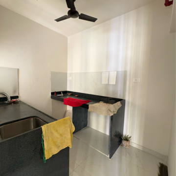 Kitchen in 1 BHK Apartment at Runwal Gardens Phase 3, Kalyan Shilphata Road – for Rent