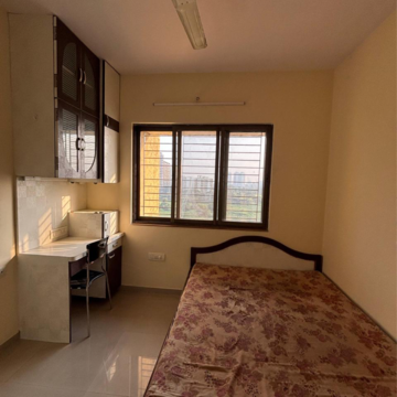 Bedroom in 1 BHK Apartment at Lodha Casa Bella, Usarghar Gaon – for Rent