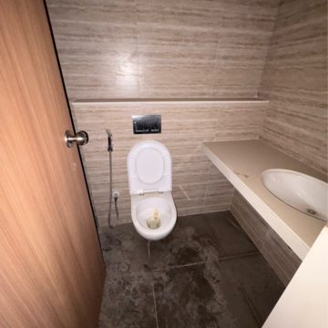 Bathroom in 2 BHK Apartment at Lodha Codename Premier, Mangaon – for Rent