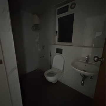 Bathroom in 2 BHK Apartment at Lodha Codename Premier, Mangaon – for Rent