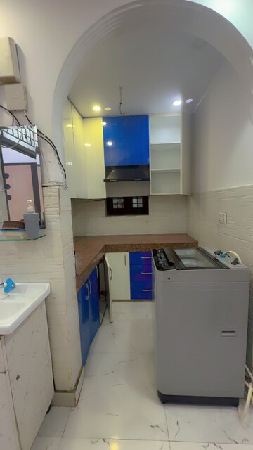 Kitchen in 2 BHK Builder Floor at Bhagwati Garden – for Sale