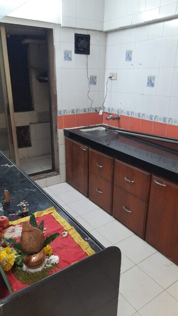 Kitchen in 2 BHK Apartment at Mayuresh Park, Bhandup West – for Rent