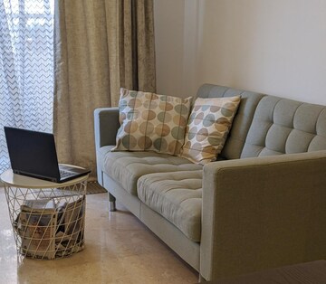 Living Room in 3 BHK Apartment at Aditya Empress Towers, Shaikpet – for Sale