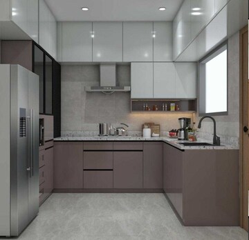 Kitchen in 3 BHK Apartment at Prestige Beverly Hills, Kokapet – for Rent