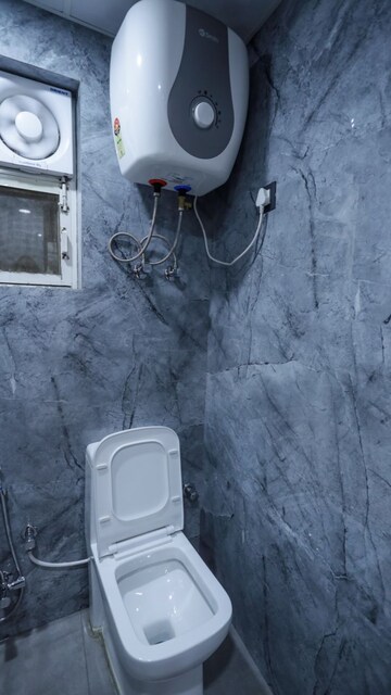 Bathroom in 2 BHK Apartment at Chandak Cornerstone, Worli – for Rent