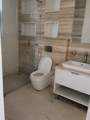 Bathroom in 3 BHK Builder Floor at Sector 15 – for Rent