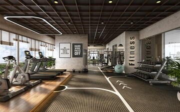 Gym in 3.5 BHK Apartment at James Long Sarani – for Sale