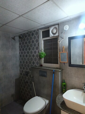 Bathroom in 2 BHK Apartment at Kolte Patil Western Avenue, Wakad – for Rent