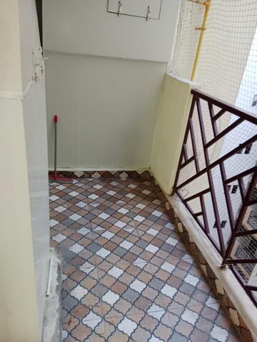 Balcony in 4 BHK Apartment at Saya Gold Avenue, Vaibhav Khand – for Rent