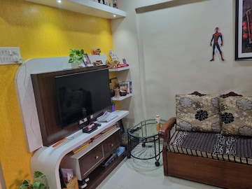 Living Room in 3 BHK Apartment at BU Bhandari Acolade, Kharadi – for Rent
