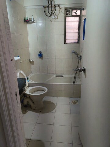 Bathroom in 2 BHK Apartment at Sonigara Omega Paradise, Wakad – for Rent
