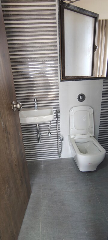 Bathroom in 2 BHK Apartment at Neminath Nemi Bhavan, Goregaon West – for Rent