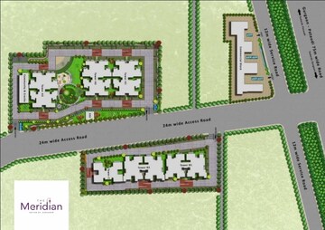 Master Plan in 2 BHK Apartment at MRG The Meridian, Sector 89 – for Sale