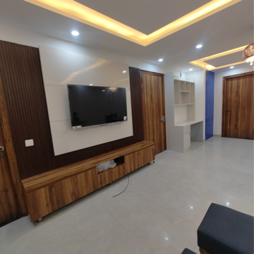 Living Room in 3 BHK Builder Floor at AS Tower, Sector 45 – for Rent