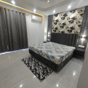 Living Room in 3 BHK Builder Floor at AS Tower, Sector 45 – for Rent