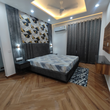 Living Room in 3 BHK Builder Floor at AS Tower, Sector 45 – for Rent