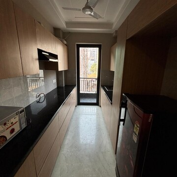 Kitchen in 2 BHK Builder Floor at Ansal Viceroy Luxury, Dlf Phase I – for Rent