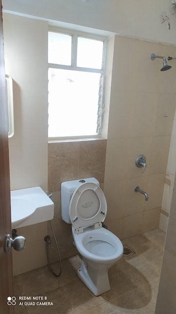 Bathroom in 2 BHK Apartment at Megapolis Sparklet, Hinjewadi – for Rent