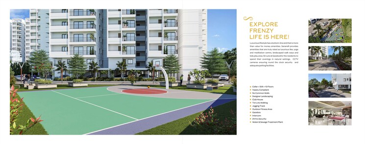 Exterior View, sanarelli-apartment 2 Bedroom 1100 Sq.Ft. Apartment In Dundigal Hyderabad 9727599