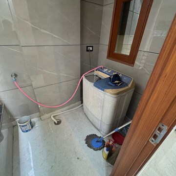 Bathroom in 1 BHK Builder Floor at Mansa Ram Park – for Rent