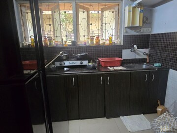 Kitchen in 1 RK Apartment at Khar Rose Minar, Khar West – for Rent