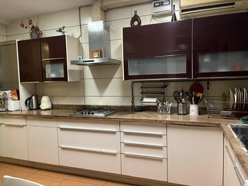 Kitchen in 2 BHK Builder Floor at Greater Kailash – for Rent