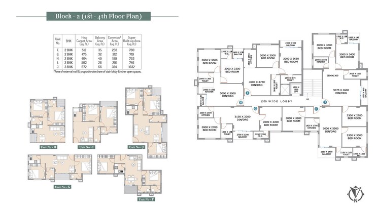 Floor Plan, realtech-teen-satti 2 Bedroom 703 Sq.Ft. Apartment In Rajarhat Kolkata 9727934