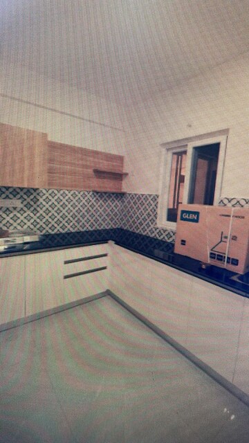 Kitchen in 3 BHK Apartment at Sowparnika Ashiyana, Samethanahalli – for Rent